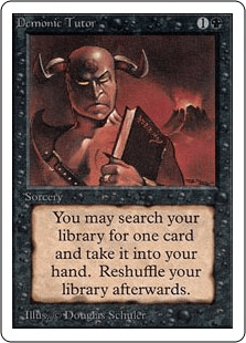 demonic tutor